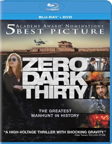 Zero Dark Thirty (2013 - Blu-ray/DVD/UltraViolet) Perspective: front