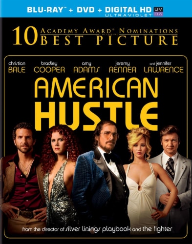 American Hustle (2013) Blu-Ray DVD Perspective: front