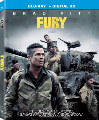 Fury (2014 - Blu-ray/Digital HD) Perspective: front