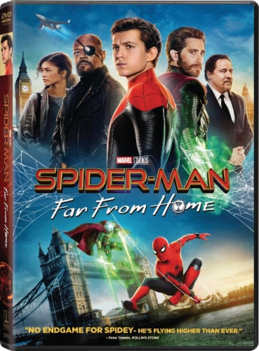 Spider-Man: Far From Home (2019 - DVD) Perspective: front