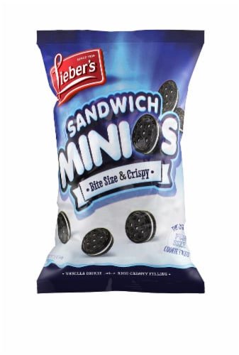 Lieber's Chocolate Minios Cookies Perspective: front
