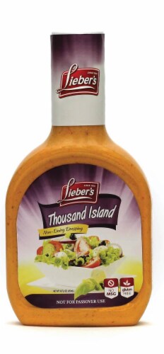 Lieber's Non-Dairy Thousand Island Dressing Perspective: front