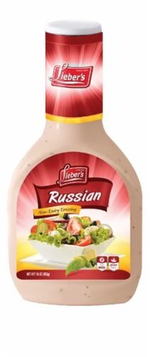 Lieber's Russian Salad Dressing Perspective: front