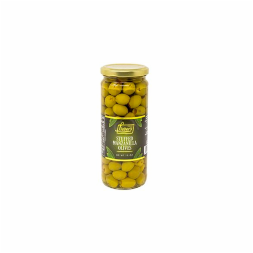 Lieber's Stuffed Manzanilla Olives Perspective: front