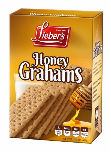 Lieber's Honey Grahams Perspective: front