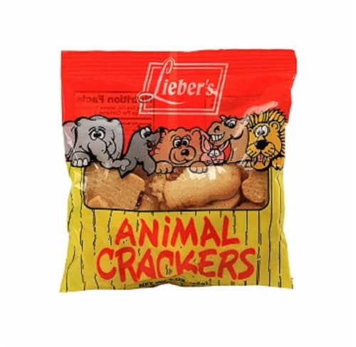 Lieber's Animal Crackers Perspective: front