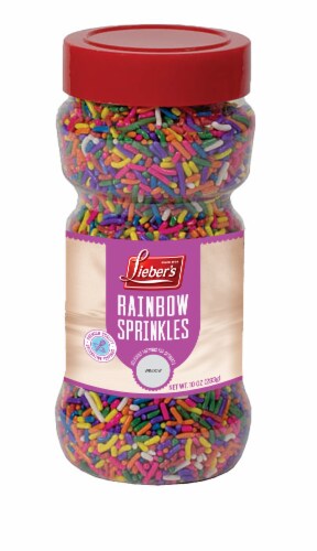 Lieber's Rainbow Sprinkles Perspective: front