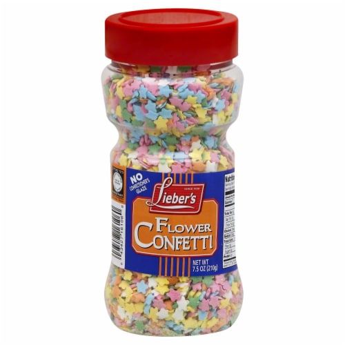 Lieber's Baking Flower Confetti Perspective: front