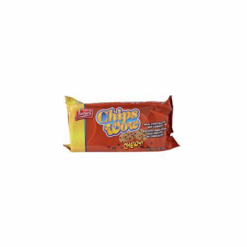 Lieber's Chips Wow! Chewy Chocolate Chip Cookies Perspective: front