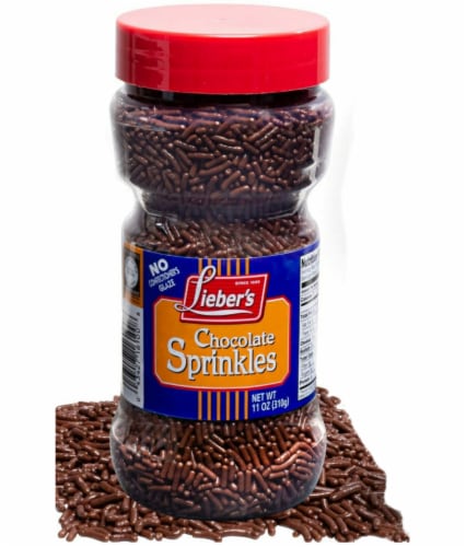 Lieber's Chocolate Sprinkles Perspective: front