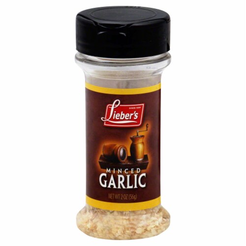 Lieber's Minced Garlic Perspective: front