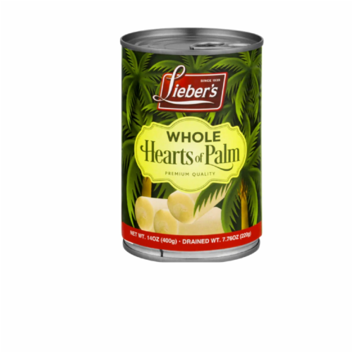 Lieber's Whole Hearts of Palm Perspective: front