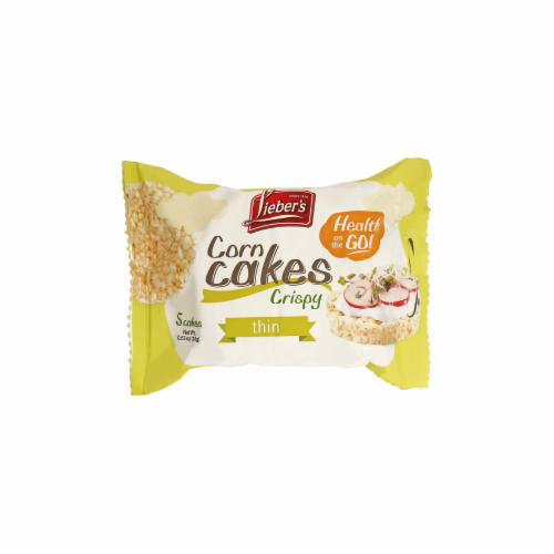 Lieber's Crispy Thin Corn Cake Cookies Perspective: front