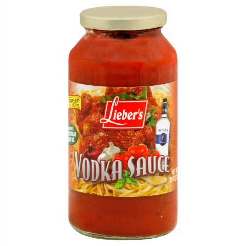 Lieber's Vodka Pasta Sauce Perspective: front