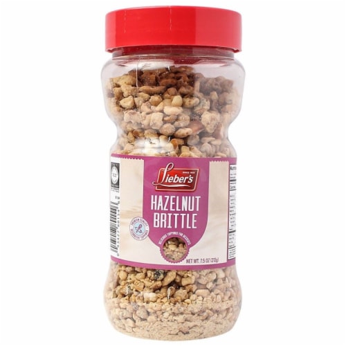 Lieber's Hazlenut Brittle Perspective: front
