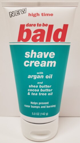 HIGH TIME DARE 2B BALD Shave Cream With Argan Oil (5oz) HIGH TIME DARE 2B BALD Shave Cream With Argan Oil (5oz)
