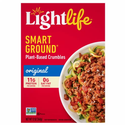 Lightlife Smart Ground® Original Plant-Based Beef Perspective: front