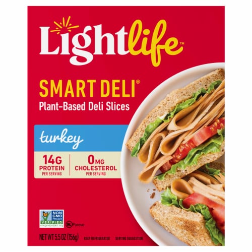 【第1位獲得！】 Lightlife Smart 5.5 Slices, Turkey Vegan Plant-Based Deli® トップス