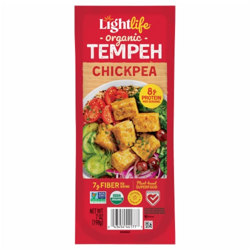 Lightlife® Organic Tempeh Chickpea Perspective: front