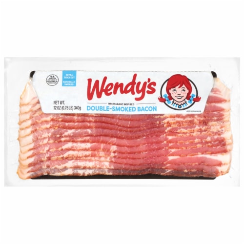 Wendy’s Double-Smoked Bacon (Exclusive To Kroger!) Perspective: front