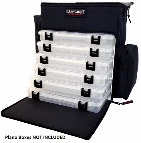 Soft sided shop fishing tackle boxes
