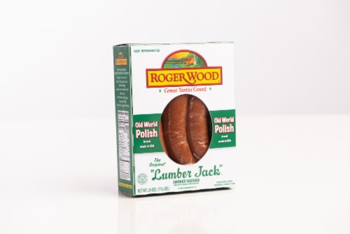 Roger Wood Polish Smoked Sausage Perspective: front