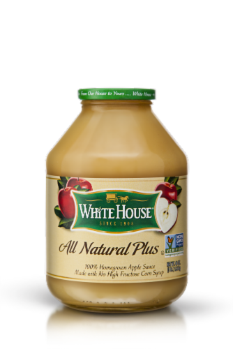 White House® Natural Plus Applesauce Perspective: front