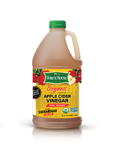 White House Organic Apple Cider Vinegar Perspective: front