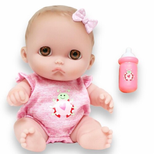 Lil Cutesies 16936 A 8.5 in. Mimi All Vinyl Baby Doll with Removable Outfit Brown Ages 2 P 1 Fry s Food Stores