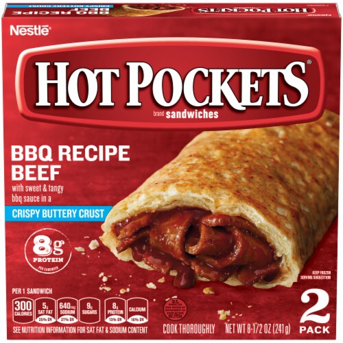 Hot Pockets Frozen Crispy Crust Premium Pepperoni Pizza - 9oz/2ct