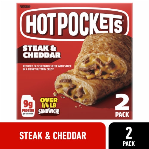 Hot Pockets Hot Ones™ Smokey Green Chili Cheesesteak, 2 ct / 9 oz