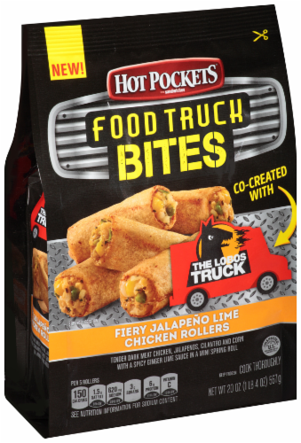 Hot Pockets Jalapeno Lime Chicken Bites Perspective: front