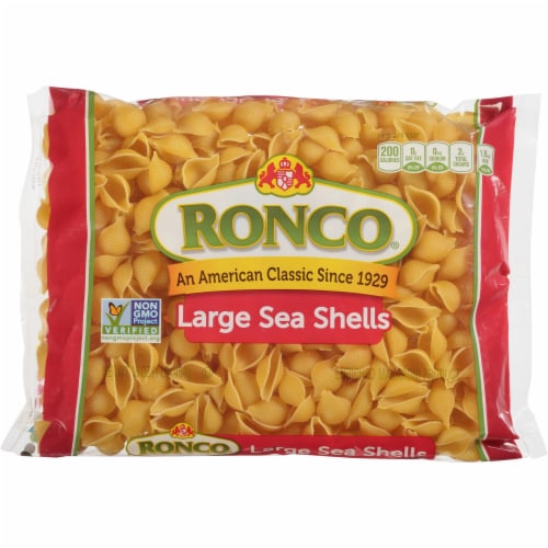 Ronco® Large Sea Shells Pasta Perspective: front