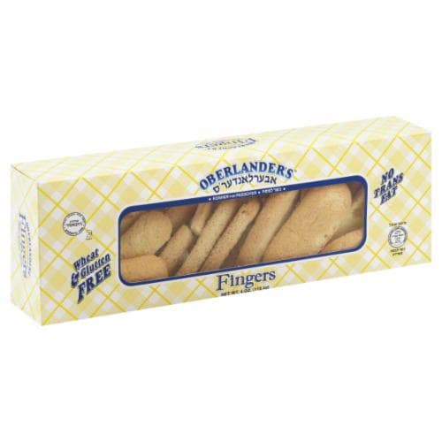 Oberlander Finger Cookies Perspective: front