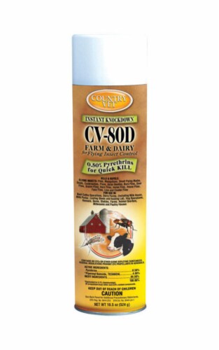 Country Vet Instant Knockdown CV-80D Farm & Dairy Liquid Insect Control 18.5 oz