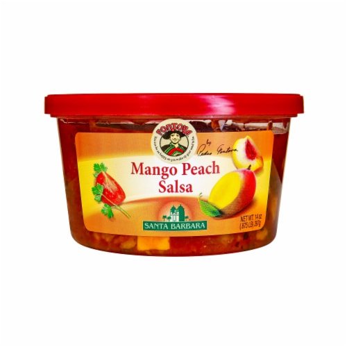 Fontova® Medium Mango Peach Salsa Perspective: front