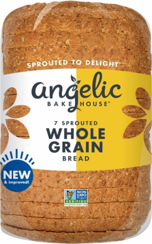 Angelic Bakehouse® 7 Sprouted Whole Grain Bread Perspective: front