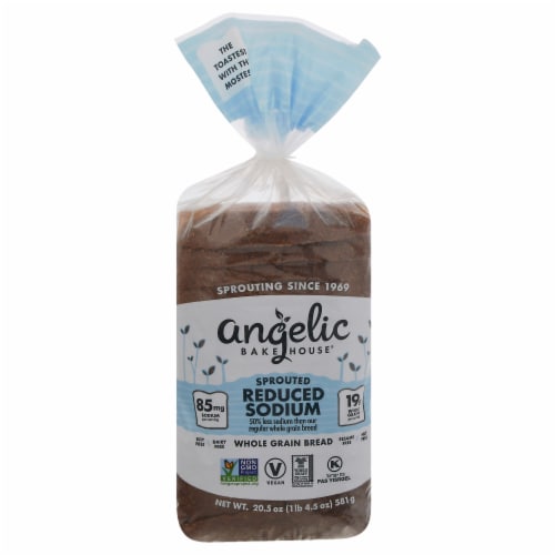 Angelic Bakehouse® 7 Sprouted Reduced Sodium Whole Grain Bread Perspective: front