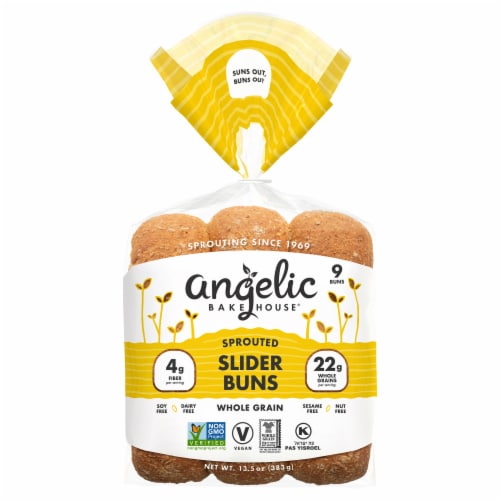 Angelic Bakehouse® 7 Sprouted Whole Grains Dinner Rolls Perspective: front