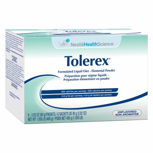 Nestle Health Science Tolerex Liquid Diet Elemental Powder, 6 ct / 2.82 ...