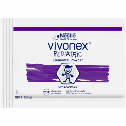 Vivonex® Pediatric Unflavored Elemental Powder Perspective: front