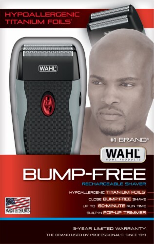 Wahl Bump-Free Rechargeable Shaver, 1 ct - Kroger