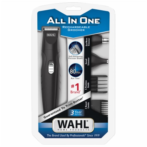 Wahl® All In One Rechargeable Groomer Perspective: front