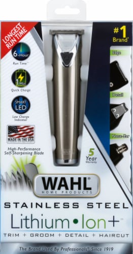 lithium hair trimmer