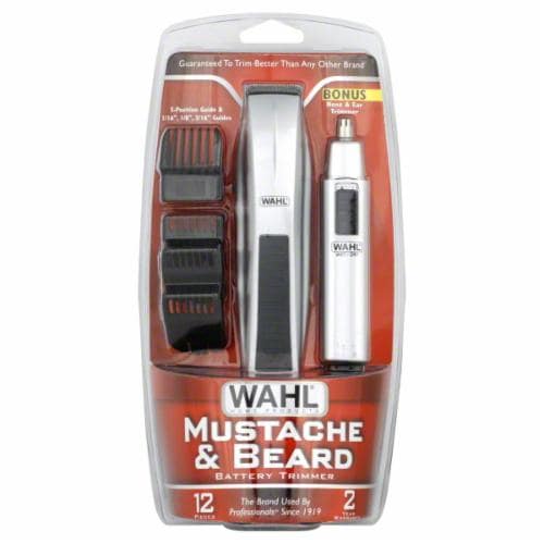 Wahl Mustache & Beard Battery Trimmer Perspective: front