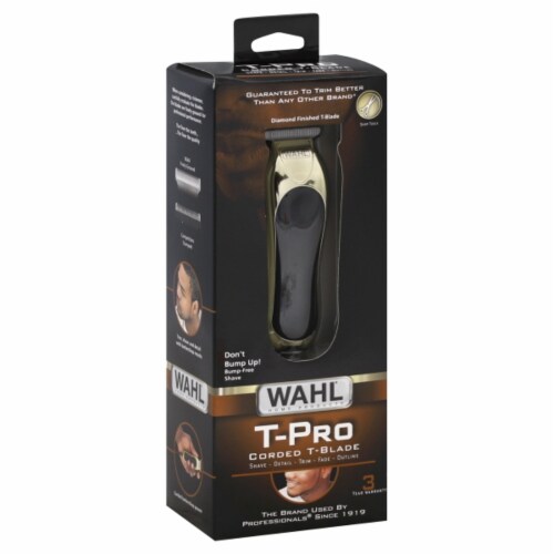 Wahl T-Pro Corded T-Blade Trimmer Perspective: front