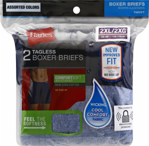 Hanes® Tagless Boxer Briefs Perspective: front