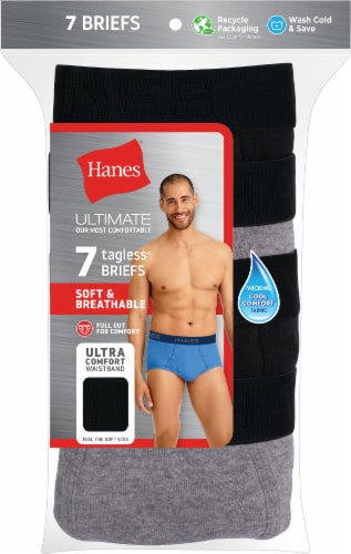 Hanes® Ultimate Tagless® Briefs (7 Pack), XL - Fred Meyer