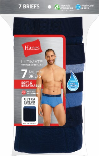 Hanes® Classics Men's Tagless® Briefs with Comfort Flex® Waistband - 7  Pack, S - Kroger