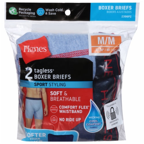 Hanes® Tagless® Boxer Briefs Perspective: front